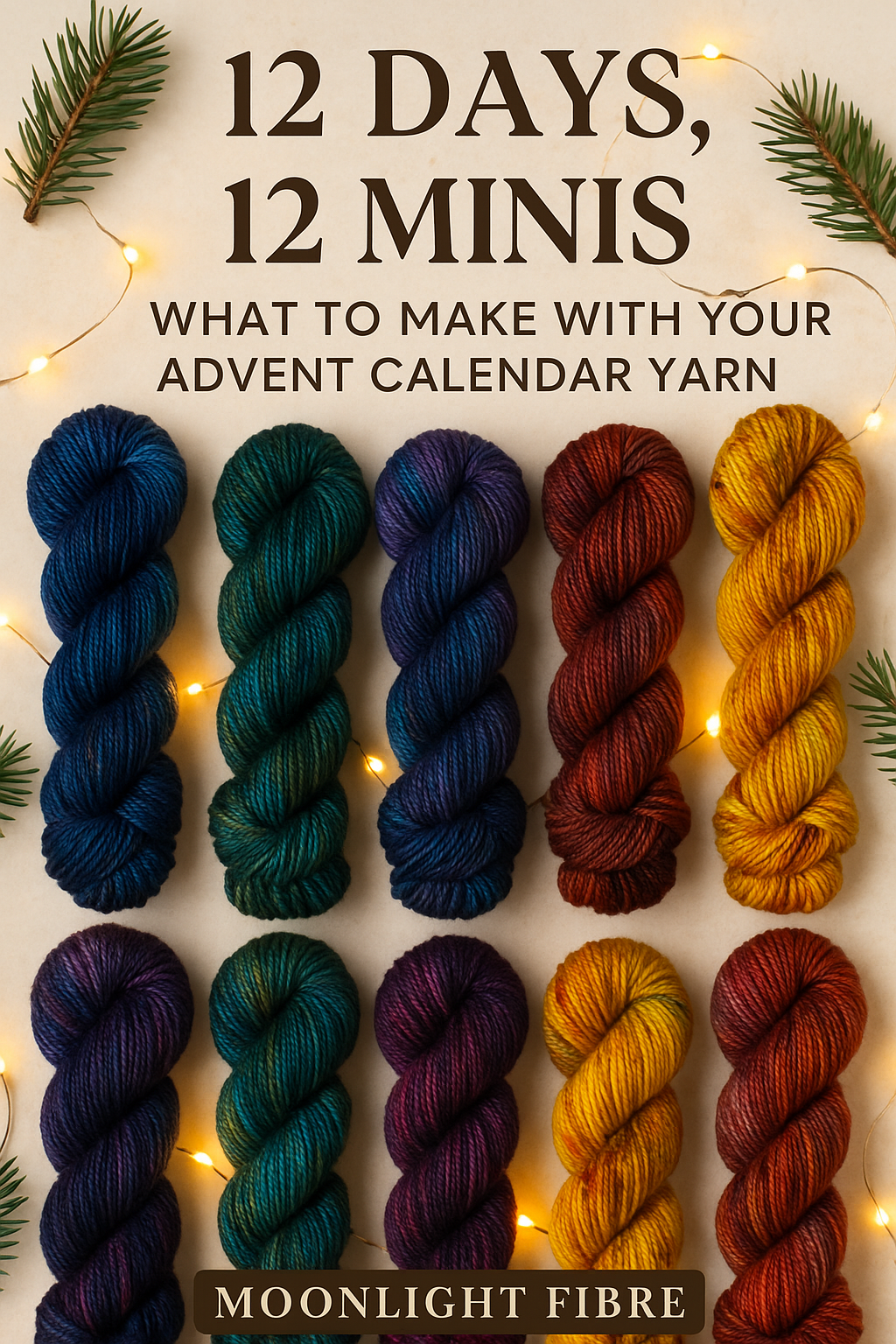 12 Days, 12 Minis: What to Make with Your Advent Calendar Yarn